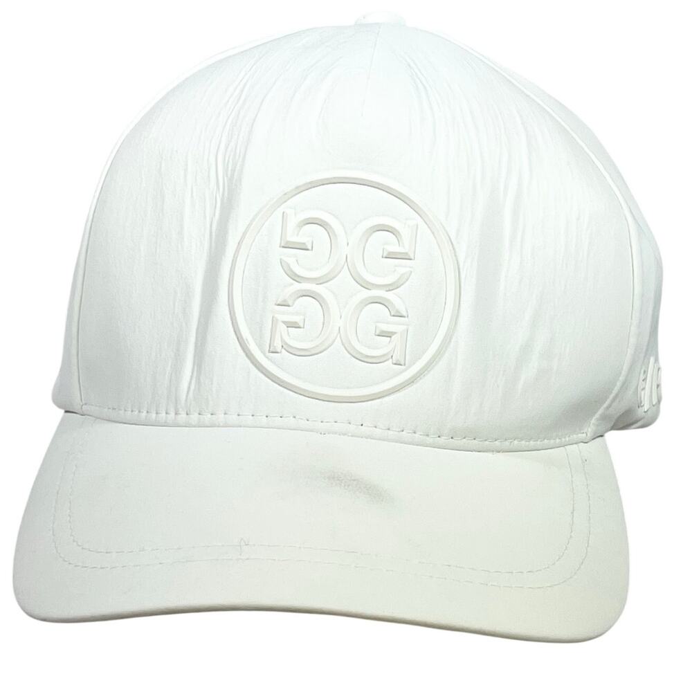 G/FORE Delta Snapback Hat Golf Cap Circle Gs Perforated White One Size Snapback
